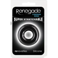 Renegade Fireman Ring - Small - Black